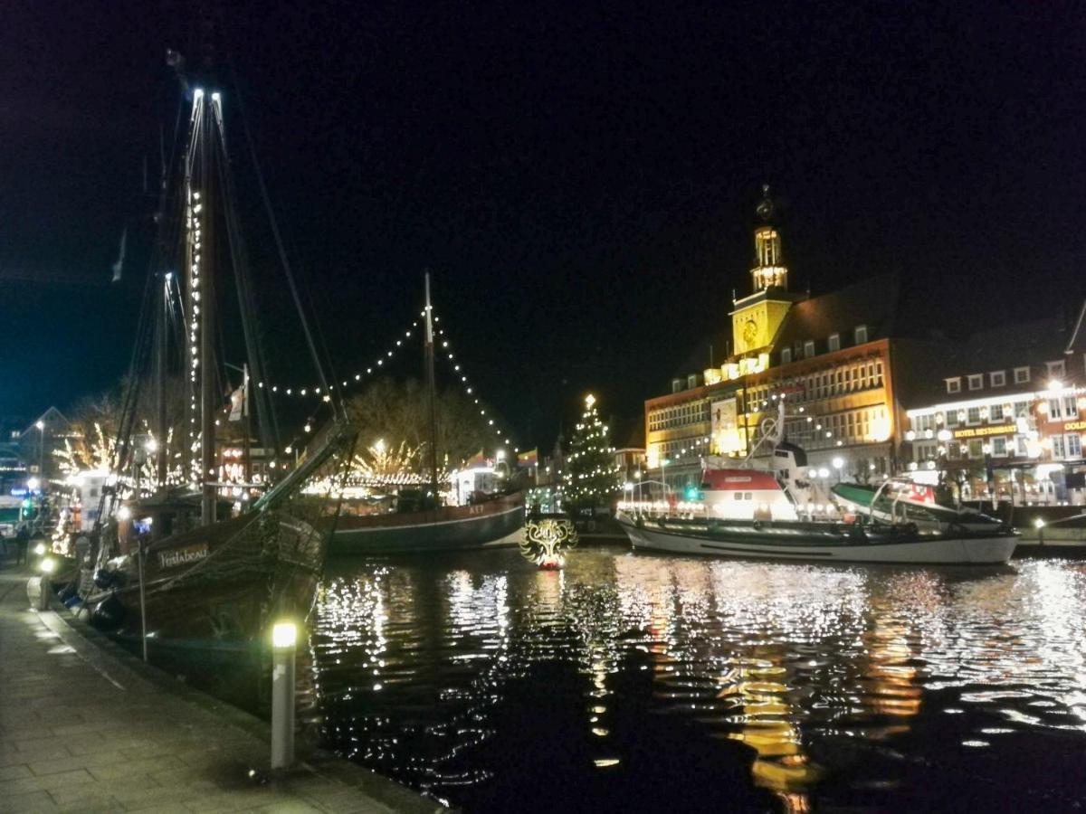 Wohnen an der Johanna Mühle am Stadtwall und zentrumsnah Emden Exterior foto