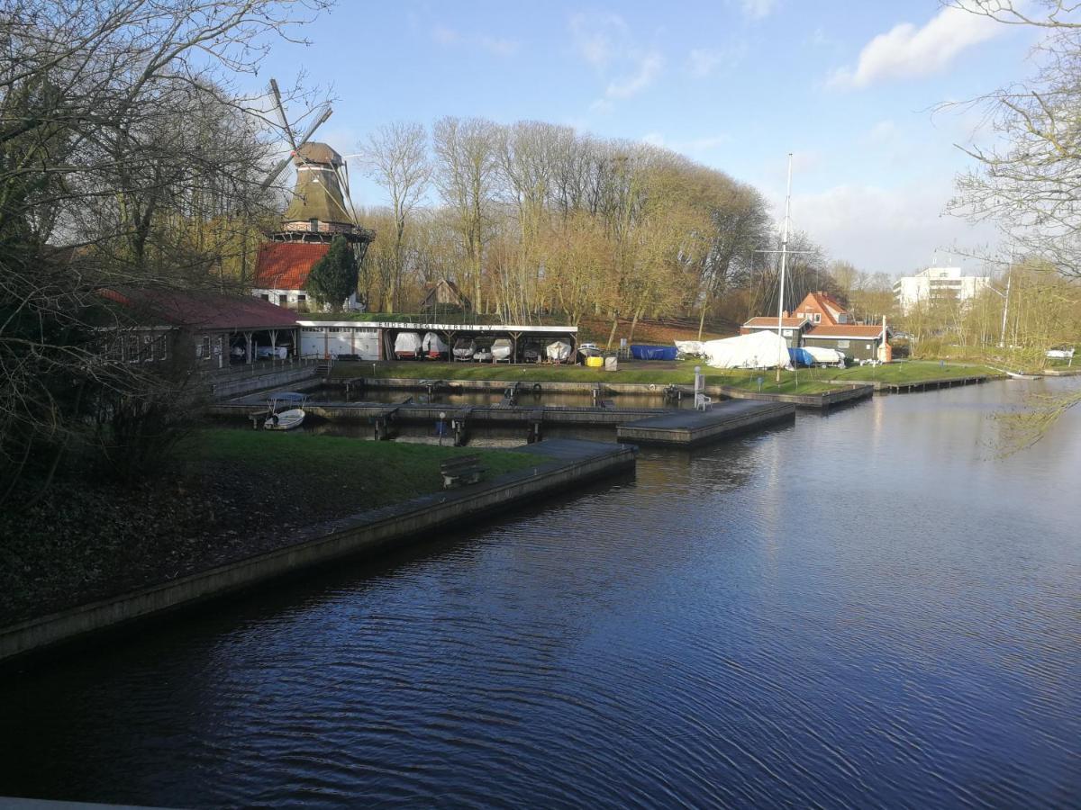 Wohnen an der Johanna Mühle am Stadtwall und zentrumsnah Emden Exterior foto